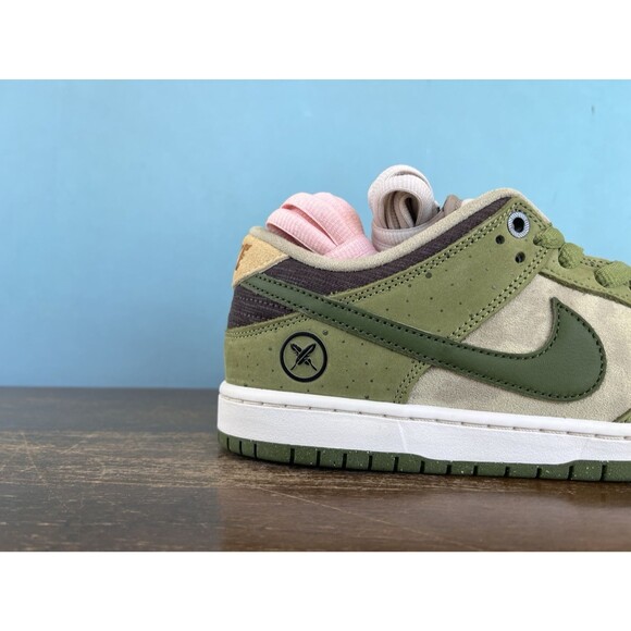 Nike SB Dunk Low x Yuto Horigome "Matcha" Men's Size 8.5 HF8022-300 - Picture 4 of 12